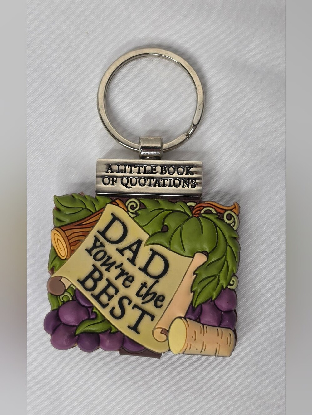 History & Heraldry Dad You're The Best Keychain Mini Book Quotations 2010 Gift